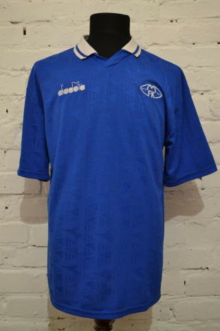 Rare Vintage Fc Molde 80s 90s Football Soccer Jersey Shirt Trikot Norway Mens L