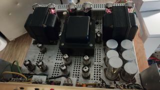 Rare Vtg Scott 272 Stereo Integrated Tube Amplifier For Part Or Not