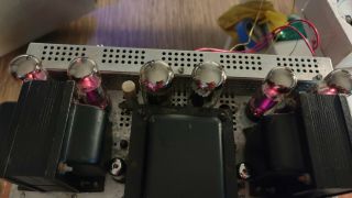 RARE VTG Scott 272 Stereo Integrated Tube Amplifier for part or not 3