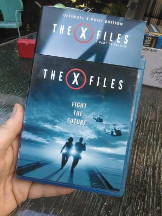 The X - Files: Fight The Future,  Bonus I Want To Believe.  2 Blu - Ray Discs.  Rare.