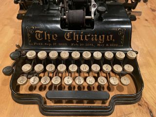 Rare The Chicago Typewriter 2