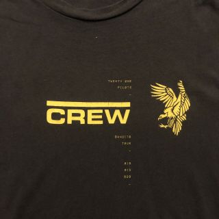 Twenty One Pilots Bandito Tour Official Crew T Shirt Rare XL 2