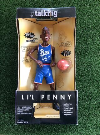 1997 Talking Lil Penny Doll Anfernee Hardaway Orlando 14” Figure Doll Vintage