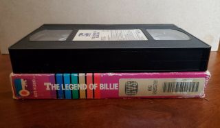 The Legend of Billie Jean (1985) Key Video VHS Release - Rare 3