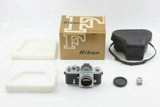 Rare 【almost In Box】nikon F Eyelevel Slr Film Camera Body From Japan 319