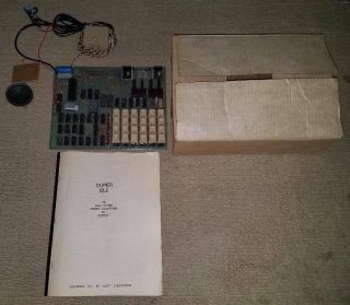 Very Rare 1978 The Superelf Single - Board Computer By Quest Electronics Vintage