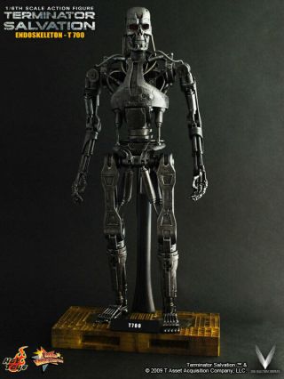 Hot Toys Mms94 Terminator Salvation T - 700 1/6th Scale Figure