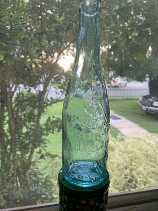 Anheuser - Busch Pre - Prohibition Beer Bottle Lynchburg Virginia Blown In Mold Rare