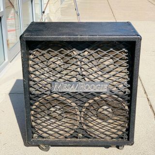 Vintage Rare Mesa Boogie 4x12 Black Shadow Speakers And Parts