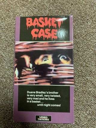 Basket Case / Very Rare / Vhs 1983 / Horror Non X - Rental