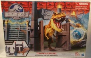 Jurassic Park World Tyrannosaurus Rex Lockdown Playset T.  Rex Gyro Sphere