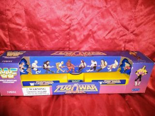 Wwe Vintage 1997 Wwf Tug N War Mania Fundex Games Rare Battery Operated Unique