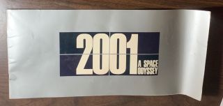 2001 A Space Odyssey Advance Movie Promo Souvenir Lobby Book Rare 1968