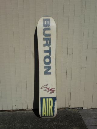 Burton Craig Kelly Mystery Air Vintage Snowboard 158cm Rare Snow Board 3