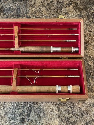 Rare Vintage 6 1/2 Orvis Rocky Mountain Bamboo Fly Rod Presentation Set