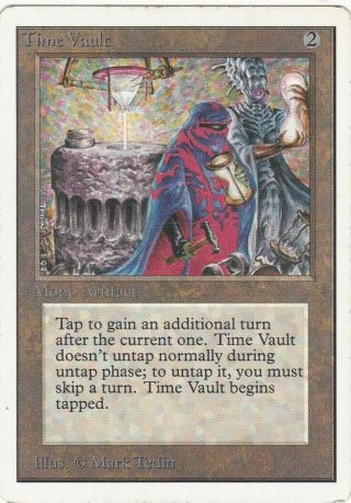 Time Vault Unlimited Mtg Magic The Gathering (nm)