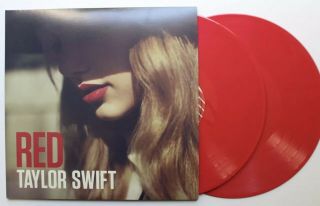 Taylor Swift Rare Limited Edition Red Vinyl 2lp 2012 " Red "
