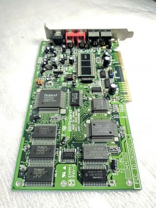 RARE Roland SCC - 1A PC ISA General Midi Wavetable Sound Canvas Card 3