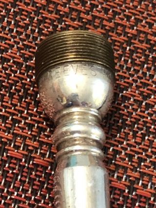 Bob Reeves Trumpet Mouthpiece Underpart 2ES /25.  Rare Vintage Mmmm.  Sizzly 2