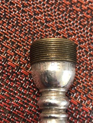 Bob Reeves Trumpet Mouthpiece Underpart 2ES /25.  Rare Vintage Mmmm.  Sizzly 3