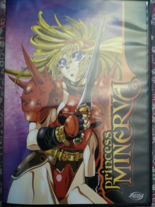 Princess Minerva Anime Dvd Adv Films,  Rare