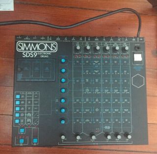 Simmons Sds9 Rare Drum Machine - Sds - 9 Sds 9 -
