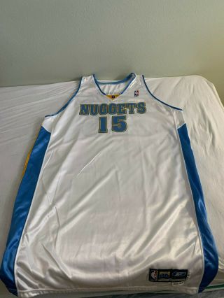 Very Rare 100 Authentic Reebok 2003 Carmelo Anthony Rookie Game Issued Jersey