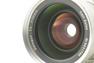 RARE 【Near MINT】 Hasselblad Carl Zeiss Distagon T 50mm f/4 Chrome Lens JAPAN 3
