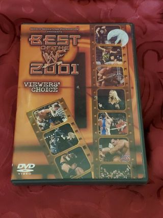 Rare Oop Best Of The Wwf 2001 Viewers 