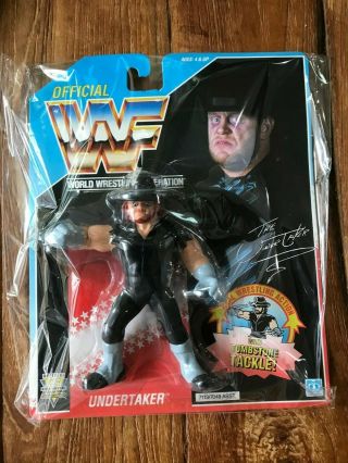 Hasbro Official Wrestling Figure 1992 The Undertaker Wwf Wwe Us Blue 【u1】