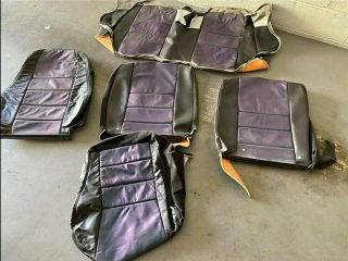 2004 Ford Mustang Svt Cobra Mystichrome Leather Seat Covers - (rare)
