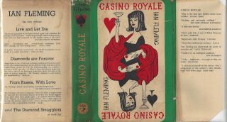Ian Fleming Casino Royale - Uk Very Rare 4th 1957 W/dj 1st Revised Cover Art