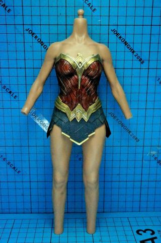 Hot Toys 1:6 Mms451 Justice League Wonder Woman Figure - Muscular Body,  Armor