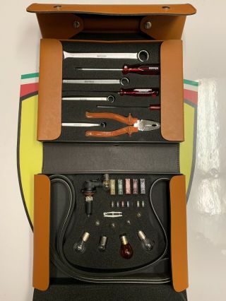 Ferrari 360 Toolkit Complete With Leather Case Rare Oem