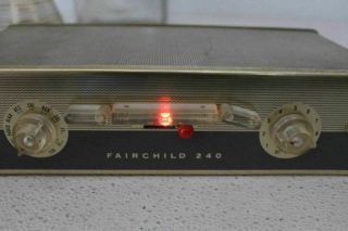 Rare Vintage Fairchild 240 - 1 Preamplifier Equalizer Amp 2