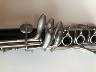 Vintage Selmer Paris Centered Tone Bb Clarinet With Eb Key - Rare Jazzy Special