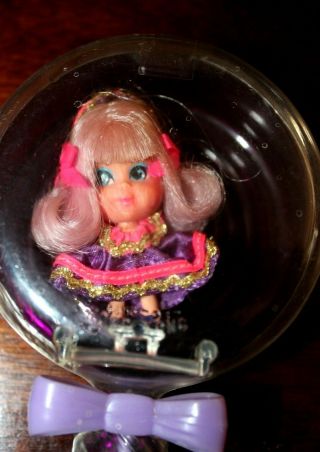 Rare Little Mattel Liddle Kiddle Lolli Grape Lollipop 1969
