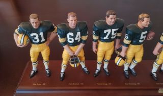 Danbury 1966 Green Bay Packers NFL Figurine ' s Vince Lombardi RARE 2