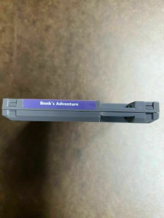 Bonk ' s Adventure (Nintendo Entertainment System,  NES) 100 Authentic,  RARE 2