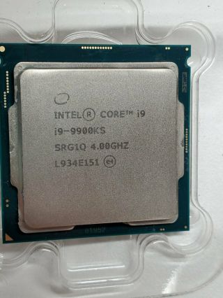 RARE Intel Core i9 - 9900KS 8 - Core Processor 9th Gen Special Ediito SRG1Q 2