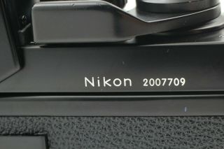[super Rare Near S/n 200xxxx] Nikon F3 Hp Final Late Model Body From Japan