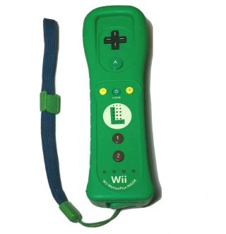 Nintendo Wii Luigi Motion Plus Remote Controller Rvl - 036 Rare
