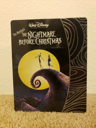 Disney The Nightmare Before Christmas Futureshop Steelbook & Blu - Ray Rare 3
