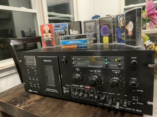 Eumig Fl - 1000 Hi Fi Stereo Three Head Cassette Deck - Rare