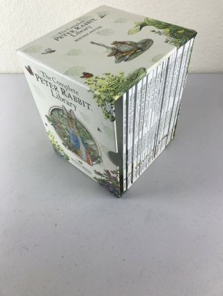 The Complete Peter Rabbit Library 21/23 Box Set Beatrix Potter Rare Missing 2