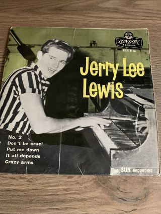 Jerry Lee Lewis - No.  2 - 7 " Vinyl Single Record Rare