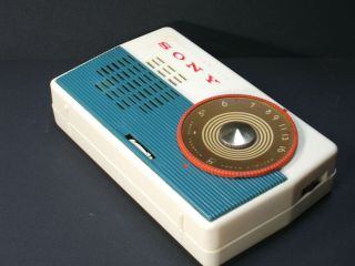 Rare Sony Tr - 62 World First Portable Am/sw Transistor Radio