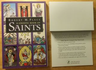 Tarot of the Saints Deck/Book Set by Robert M.  Place VERY RARE,  OOP,  1st Edition 3
