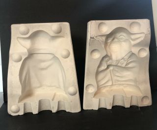Vintage R.  L.  Molds Star Wars Ceramic Mold Rare Yoda Cast Slip Mold Large