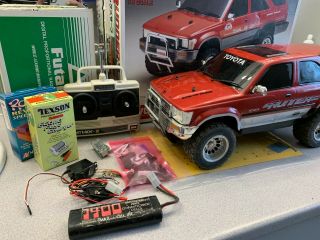 RARE - Vintage Built Kyosho 1/9 R/C Toyota 4Runner Electric RC Truck - RTR 2